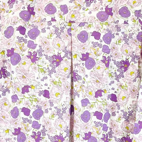 Duluth Trading Co. | Floral Button Down Tunic Shirt | XS - Picture 7 of 9